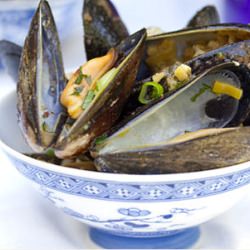Curried Mussels