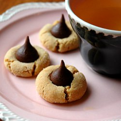 Peanut Butter Blossom Cookies