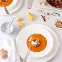Butternut & Acorn Squash Soup