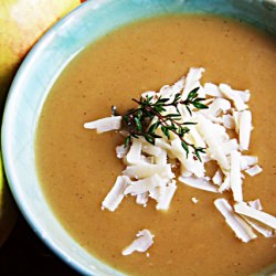 Ginger Gold Apple and Squash Soup