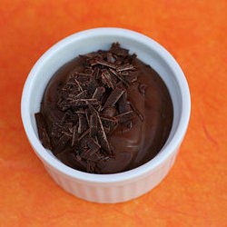 Mini Dark Chocolate Puddings