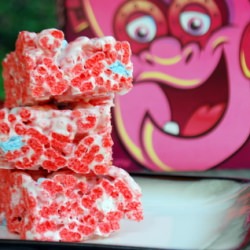 Frankenberry Cereal Bars