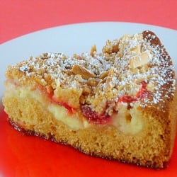 Raspberry Cream Cheese Coffee Cake