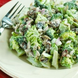 Healthy Broccoli Raisin Salad