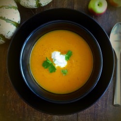 Curried Butternut Squash Soup