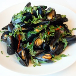 Steamed Mussels with Fermented Tofu