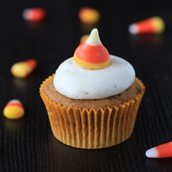 Pumpkin Maple Chip Cupcakes