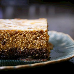 Pumpkin Chesecake Brownies