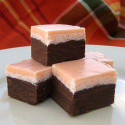 Halloween Layered Fudge