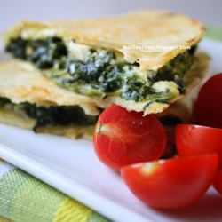 Spanako-Quesadillas