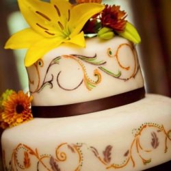 Homemade Wedding Cake