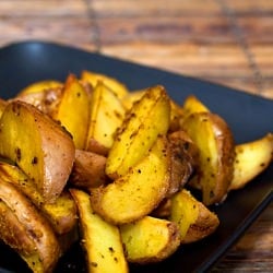 Curried Potato Wedges