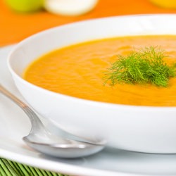 Pumpkin, fennel and green apple