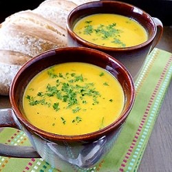 Spiced Butternut Squash Apple Soup