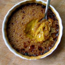 Pumpkin Brown Sugar Creme Brulee