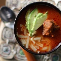 Pork Chili for Halloween