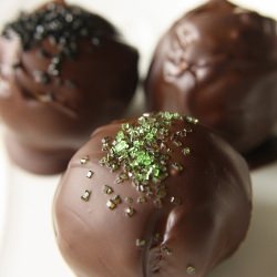 Halloween Peanut Butter Truffles