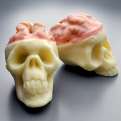 Halloween Skull Truffles