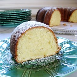 Lemon Almond Bundt Cake