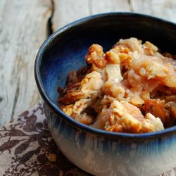 Apple Granola Crisp