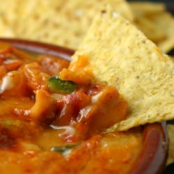 Queso Fundido con Chorizo
