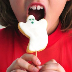 Ghost Sugar Cookies