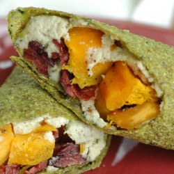 Zucchini Wraps with Squash and Sage