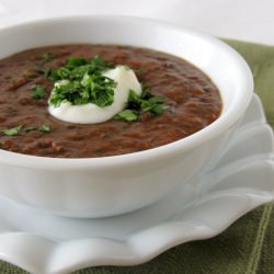 Spicy Black Bean Soup