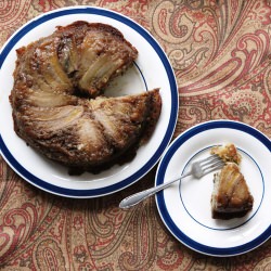 Upside-Down Banana Cake