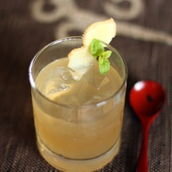 Japanese Yuzu and Ginger Cocktail