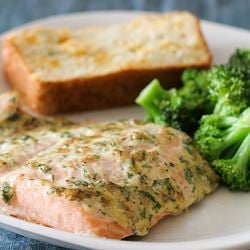 Salmon and Cheese Bread