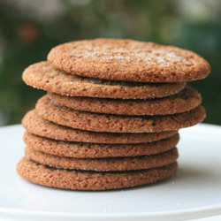 Sugar-Topped Molasses Spice Cookies