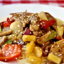 Easy Stir Fried Pineapple Pork