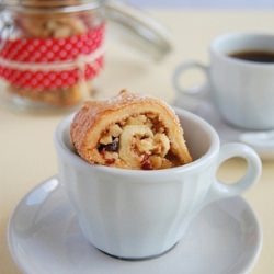 Walnut, Cranberry & Cinnamon Rugelach
