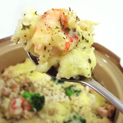 Baked Rice with Cheese