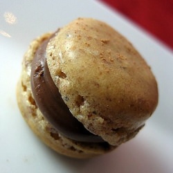 Nutella and Dulce de Leche Macarons