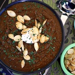 Pumpkin Black Bean Soup