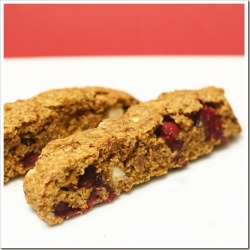 Cranberry Pumpkin Pecan Biscotti
