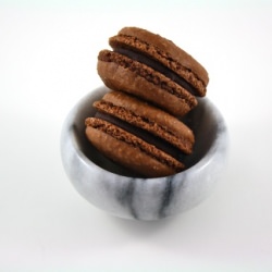 Chocolate Macarons