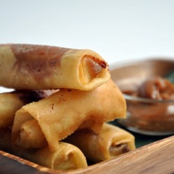 Turon – Banana Spring Rolls…yum!
