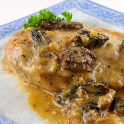 Chicken with Morels
