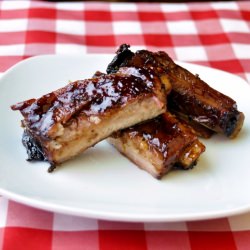 Black Bean and Ginger Glazed Ribs