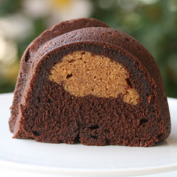 Peanut Butter and Chocolate Bundt