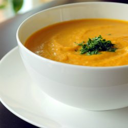 Roasted Squash and Apple Soup