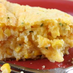 Classic Corn Pudding with Cheddar
