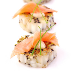 Sesame Potato Cakes
