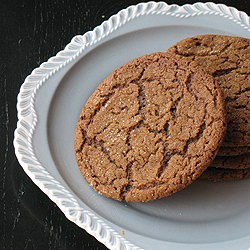 Sugar-Topped Molasses Spice Cookies