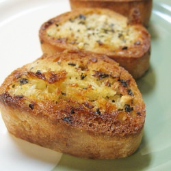 Garlic-Herb Butter Crostini