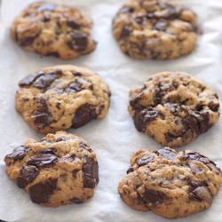 Dark Chocolate Chunk Cookies