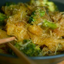 Spaghetti Squash with Broccoli